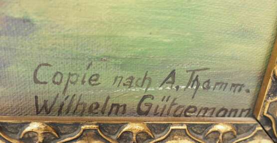 Gütgemann, Wilhelm (Kopie nach A. Thamm): Blick über die Enz auf Bietigheim. - фото 3