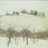 Scheef, Lore (1922-2017): Grabkapelle auf dem Rotenberg im Winter (1993). - фото 1