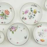 Meissen: Mokka Set für 4 Personen, Blumendekor, um 1850 - 1. Wahl. - Foto 3