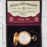 A. Lange & Söhne, Glashütte 1912 - GOLDENE Herrentaschenuhr. - Foto 1