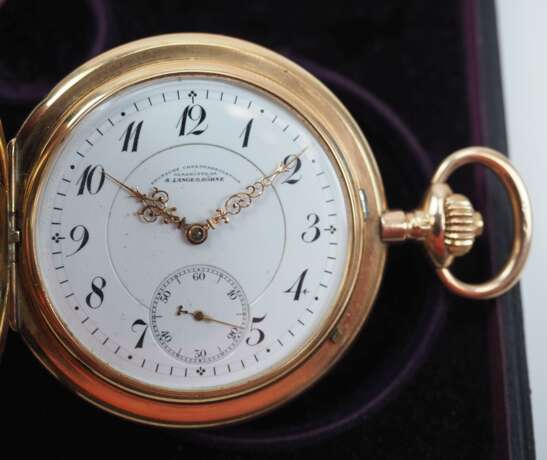 A. Lange & Söhne, Glashütte 1912 - GOLDENE Herrentaschenuhr. - Foto 2