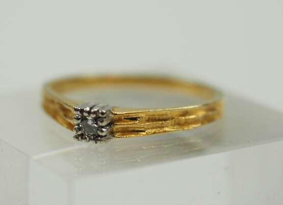 GOLD Diamant Ring. - фото 1