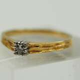 GOLD Diamant Ring. - фото 1