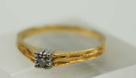 GOLD Diamant Ring. - фото 2