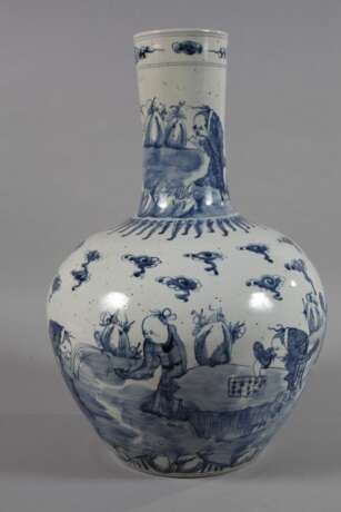 Große Tianqiuping-Vase „Das Paradies der Unsterblichen“ - photo 6