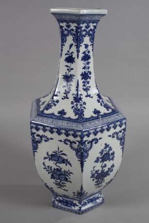 Große facettierte Balustervase - photo 2