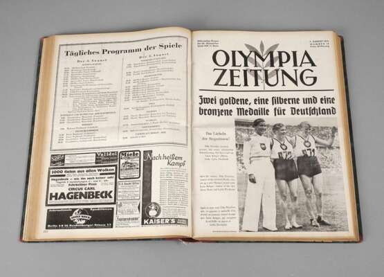 Band Olympia Zeitung 1936 - Foto 1