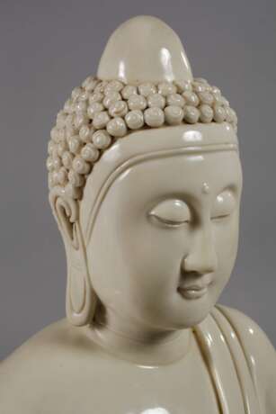 Blanc-de-Chine-Figur des Buddha Amitabha - photo 2