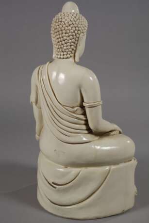 Blanc-de-Chine-Figur des Buddha Amitabha - photo 5