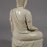 Blanc-de-Chine-Figur des Buddha Amitabha - photo 5