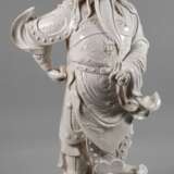 Riesige Blanc-de-Chine-Figur "Der drohende Kriegsgott Guandi" - photo 1