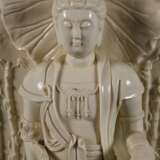 Große Blanc-de-Chine-Figur "Guanyin in der Meereshöhle" - photo 2