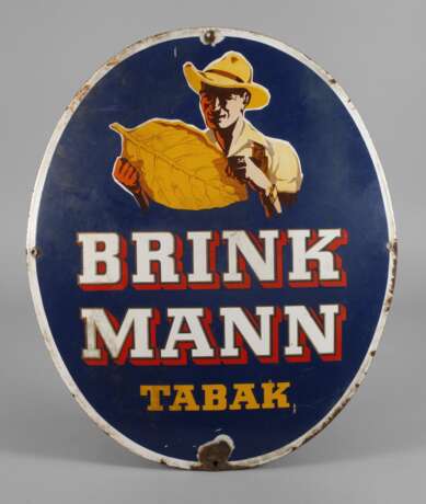 Emailleschild Brinkmann - photo 1