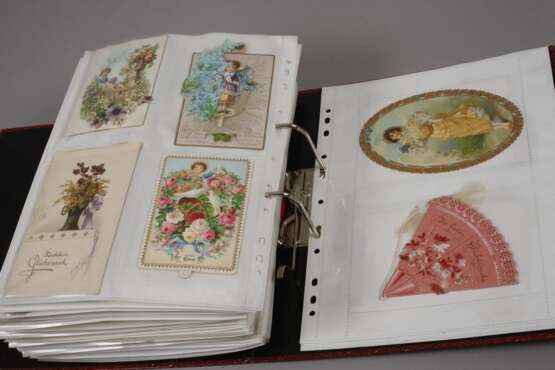 Sammlung Anlasskarten um 1900 - фото 2