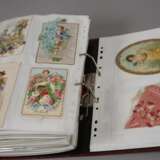 Sammlung Anlasskarten um 1900 - Foto 2