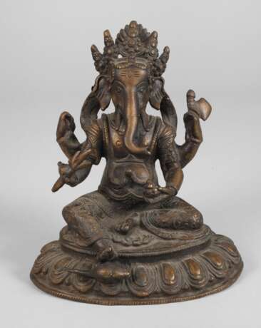 Bronzeplastik Ganesha - photo 1