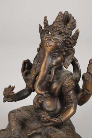 Bronzeplastik Ganesha - Foto 2