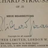 Autogramm Richard Strauß - фото 3