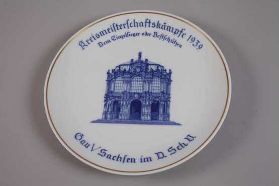 Meissen Schützenteller Gau Sachsen - photo 2