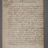 Amtliches Schreiben Dresden 1752 - фото 2