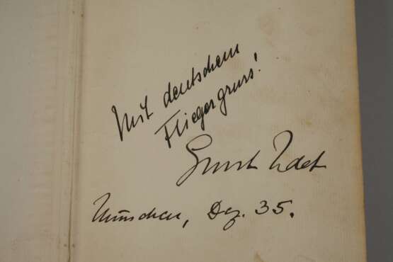 Buch und Autograph Ernst Udet - photo 2