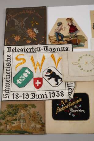 Konvolut Stickbilder Österreich/Schweiz - Foto 2