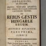 De Rebus Gestis Hungariae Regum 1742 - Foto 1