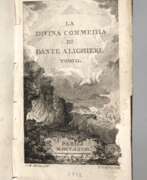 Antiquarische Bücher. La Divina Commedia di Dante Alighieri