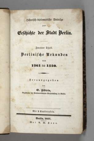 Berlinische Urkunden von 1261–1550 - photo 1