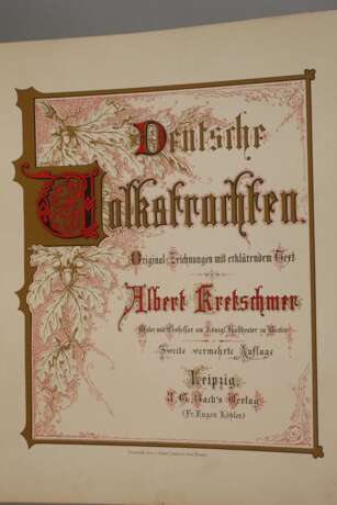 Deutsche Volkstrachten - photo 2