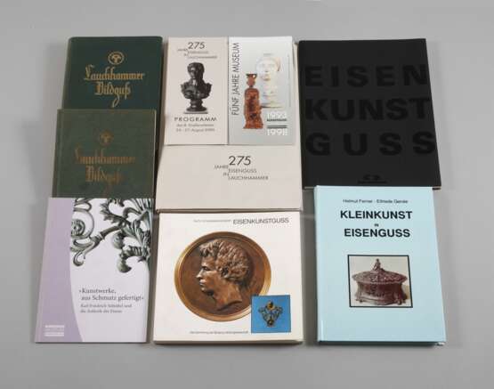 Sieben Fachbücher Eisenkunstguss - photo 1