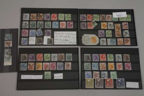 Briefmarkensammlung Sowjetische Besatzungszone - Foto 3