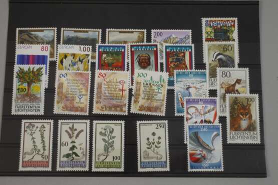 Briefmarkensammlung Liechtenstein - photo 7