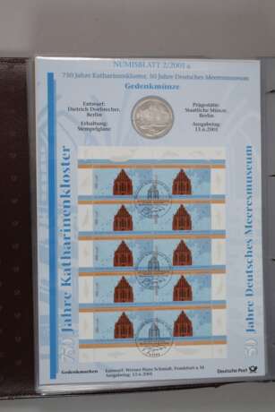 Konvolut Numisblätter DM und Euro - photo 4