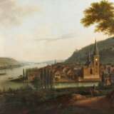 Bilderuhr mit Ansicht Bingen am Rhein 1822 - photo 1