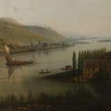 Bilderuhr mit Ansicht Bingen am Rhein 1822 - photo 3