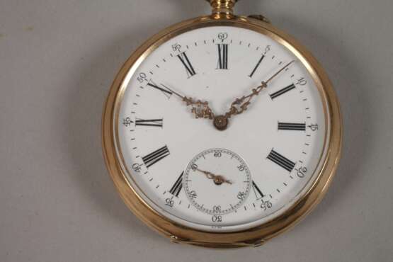 Taschenuhr Gold - фото 2