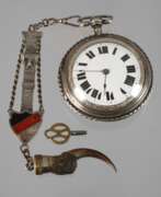 Aperçu. Große Spindeltaschenuhr