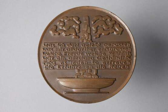 Medaille Karlsbad auf Goethe - photo 3
