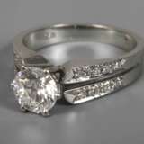 Damenring mit Brillanten von 1,03 ct - photo 1