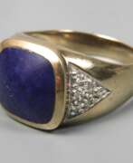 Overview. Herrenring mit Lapislazuli