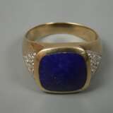 Herrenring mit Lapislazuli - photo 2