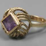 Damenring mit Amethyst - photo 1