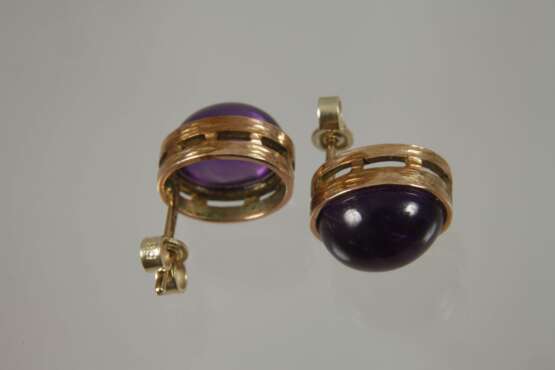 Schmuckset mit Amethysten - photo 3