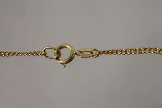 Collier mit Granaten und Perlen - Foto 2