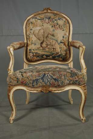 Sechs Louis-XV.-Fauteuils à la Reine - photo 2