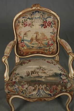 Sechs Louis-XV.-Fauteuils à la Reine - photo 7