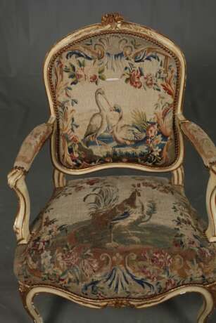 Sechs Louis-XV.-Fauteuils à la Reine - photo 8