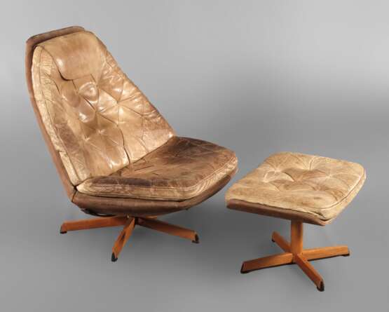 Loungechair und Ottomane - photo 1