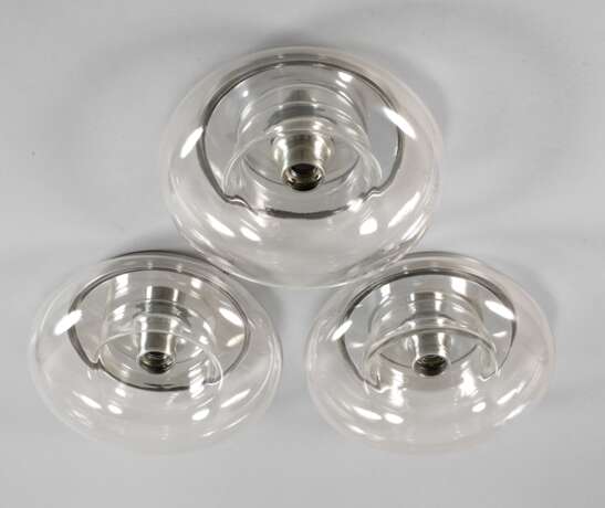 Drei Donut-Lampen Midcentury - photo 1